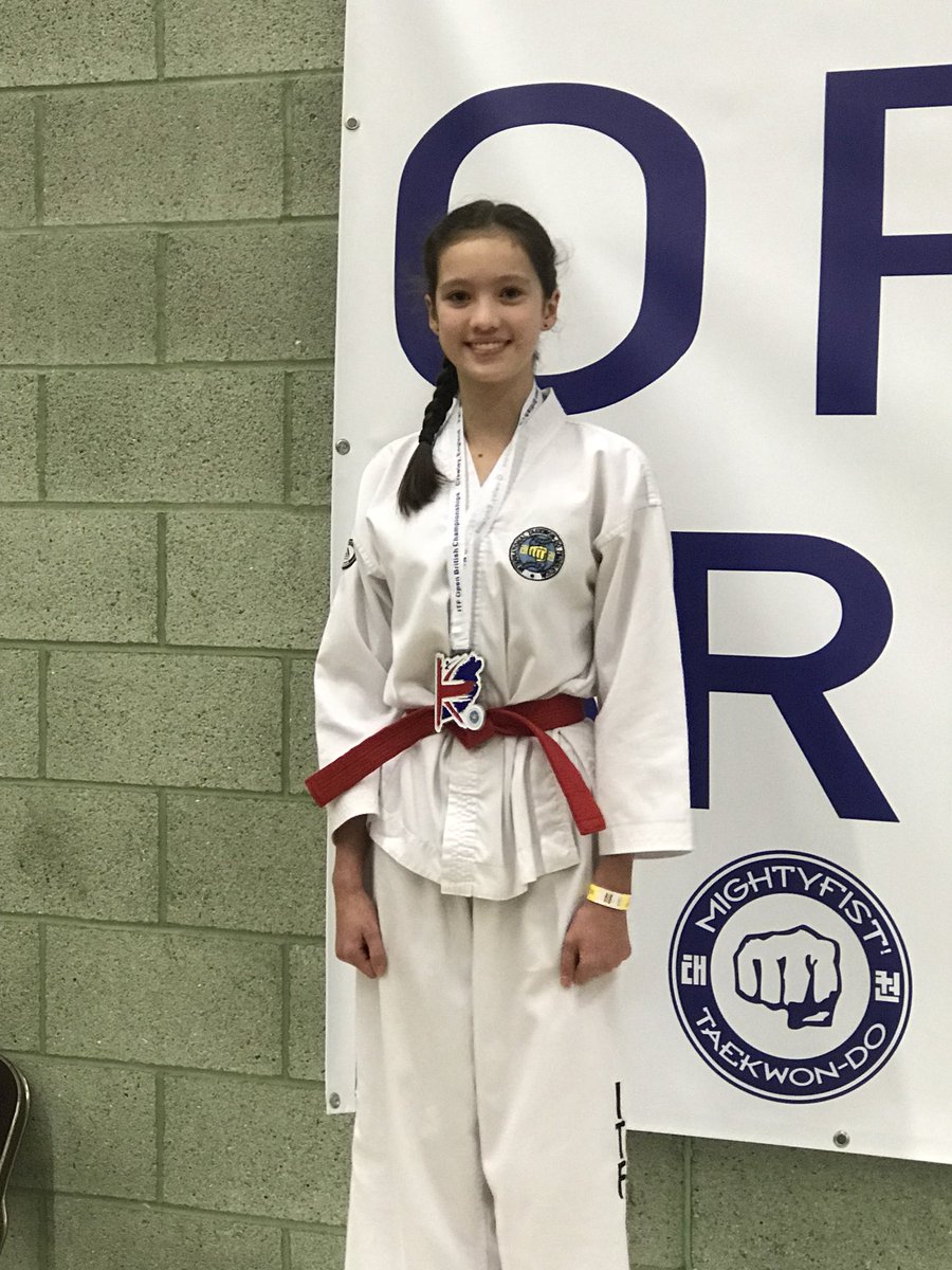 adamhtd's tweet photo. Congratulations Olivia from @breakthroughtkd on winning silver in the Special Technique #itf #britishopen2017 https://t.co/cpPcgyDQFK