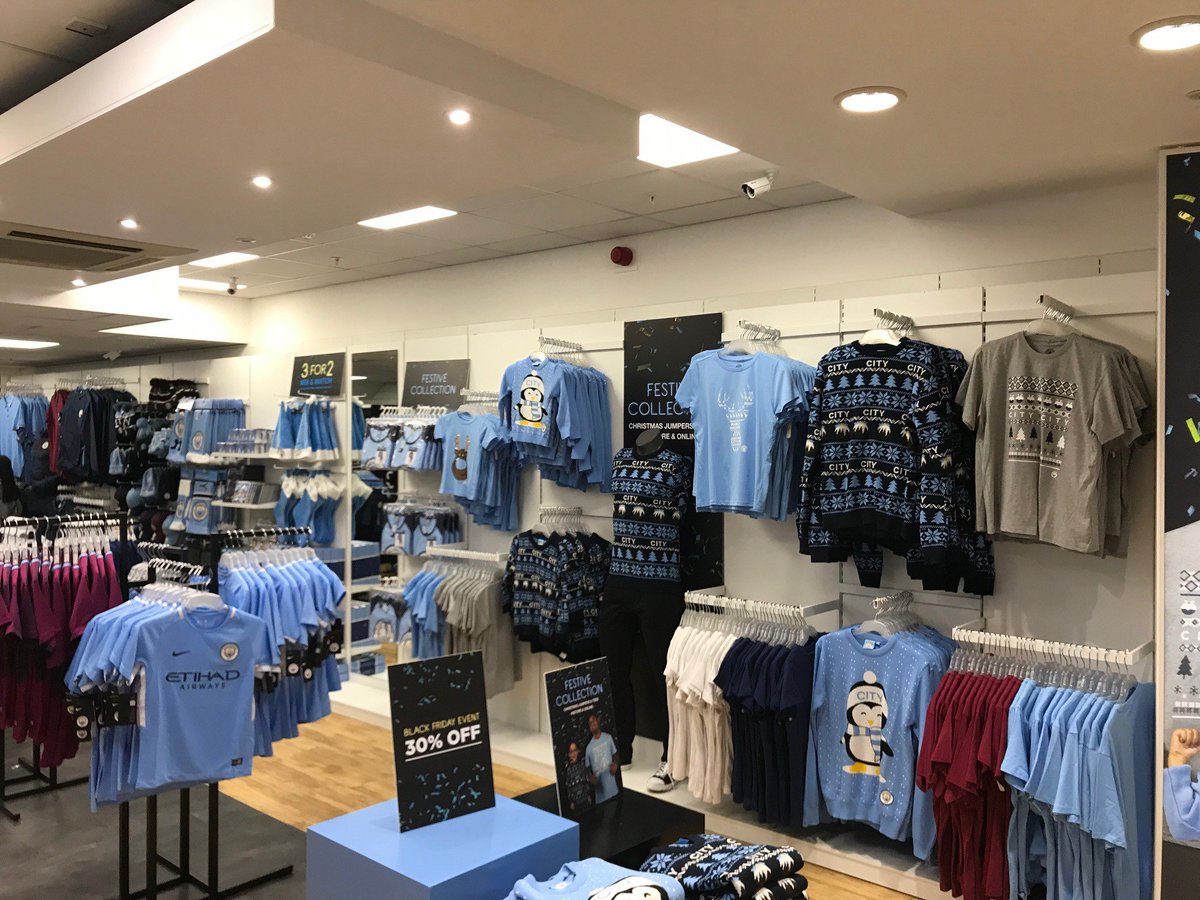 Manchester City on Twitter: "Our new City Store is now open in Manchester's Arndale with a off #BlackFriday weekend deal! #mancity https://t.co/Fq8RwuuEPA" / Twitter