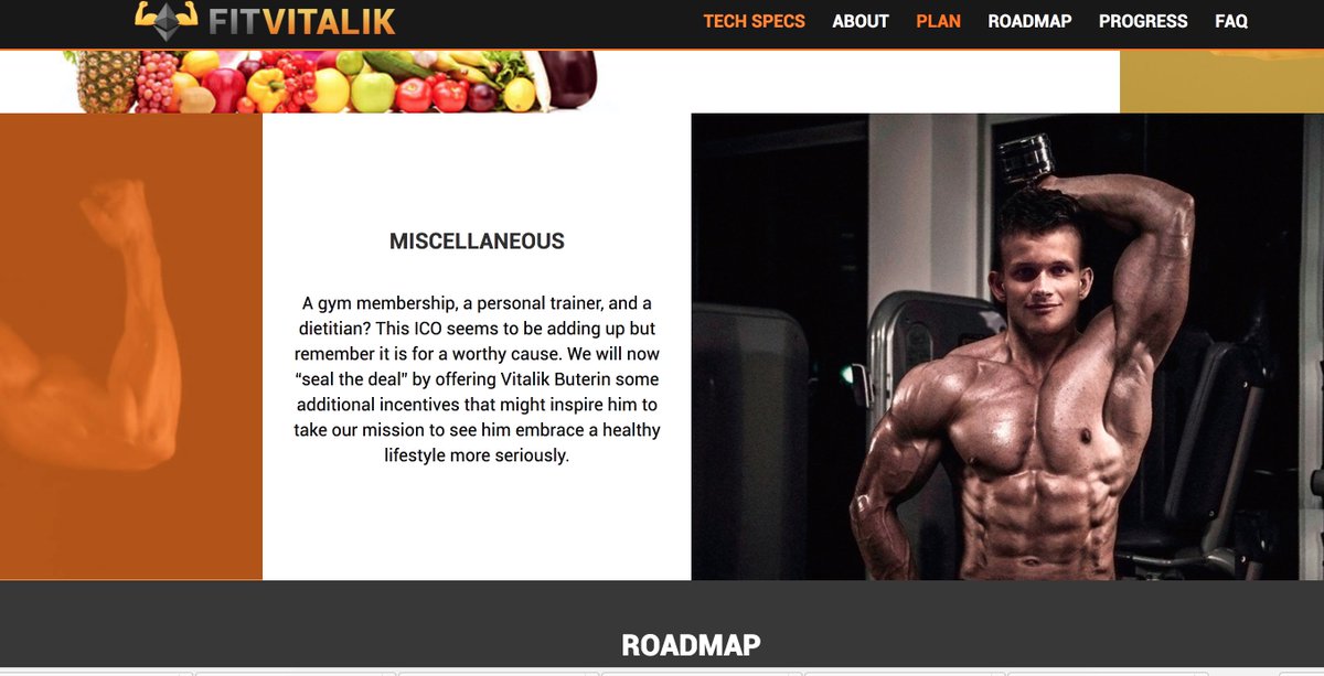 <a href="/fitvitalik/">FitVitalik</a> bro why? #fitvitalik #buffvitalik #psbattle <a href="/fitvitalik/">FitVitalik</a> #makevitalikgreatagain #vitaliktransformation 
i was going to legit participate in ico cause it was a funny and awesome concept. whats up with this?