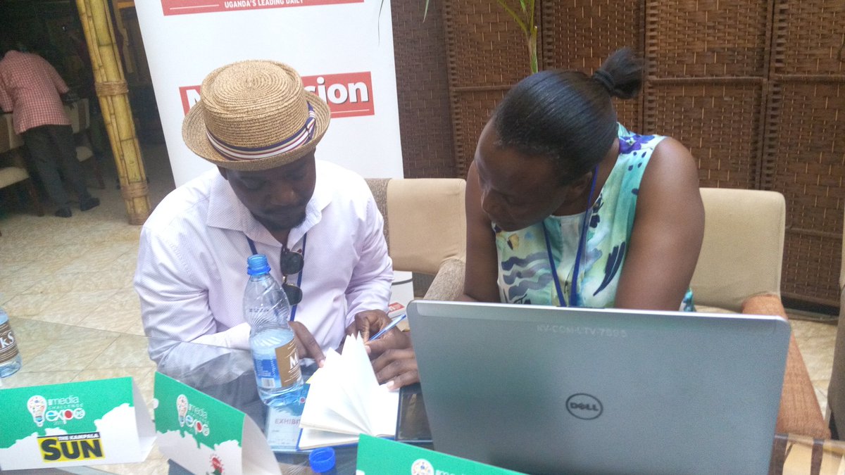 UrbanTVUganda's tweet photo. Our content manager @SusanKavuma at the #MediaExpoUG

Answering all your Qns about the brand @UrbanTVUganda right at the @VisionGrp table. https://t.co/MWKIOaVHot
