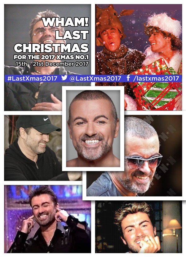 Let's see if the beautiful smiles of #GeorgeMichael &amp;#Wham help us get the #Christmas No1 with 'Last Christmas'

#LASTXMAS2017 for the #XmasNo1 - PLEASE RETWEET