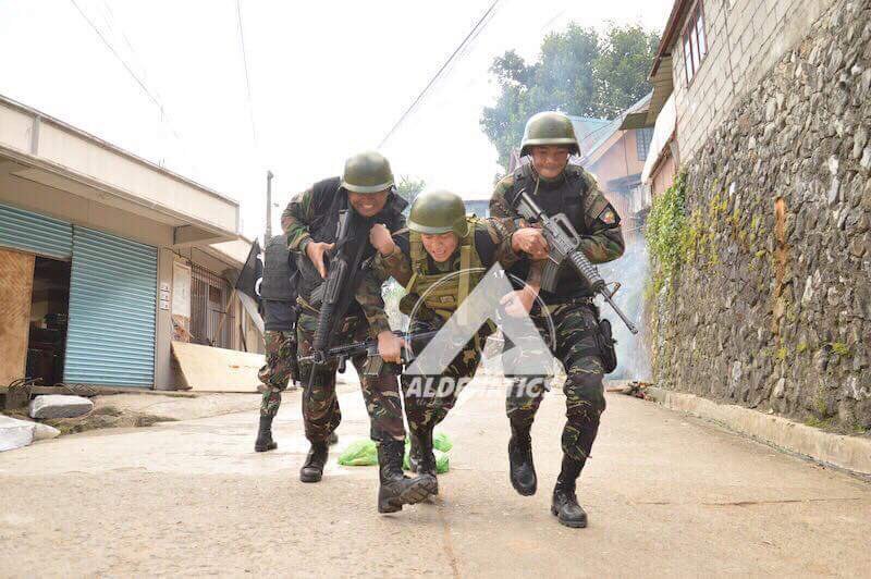 ALDENatics_ILO's tweet photo. “The soldier above all others prays for peace, for it is the soldier who suffer and bear the deepest wounds and scars of war." 

#MPKMarawiAlden https://t.co/6NtSmNdH4M