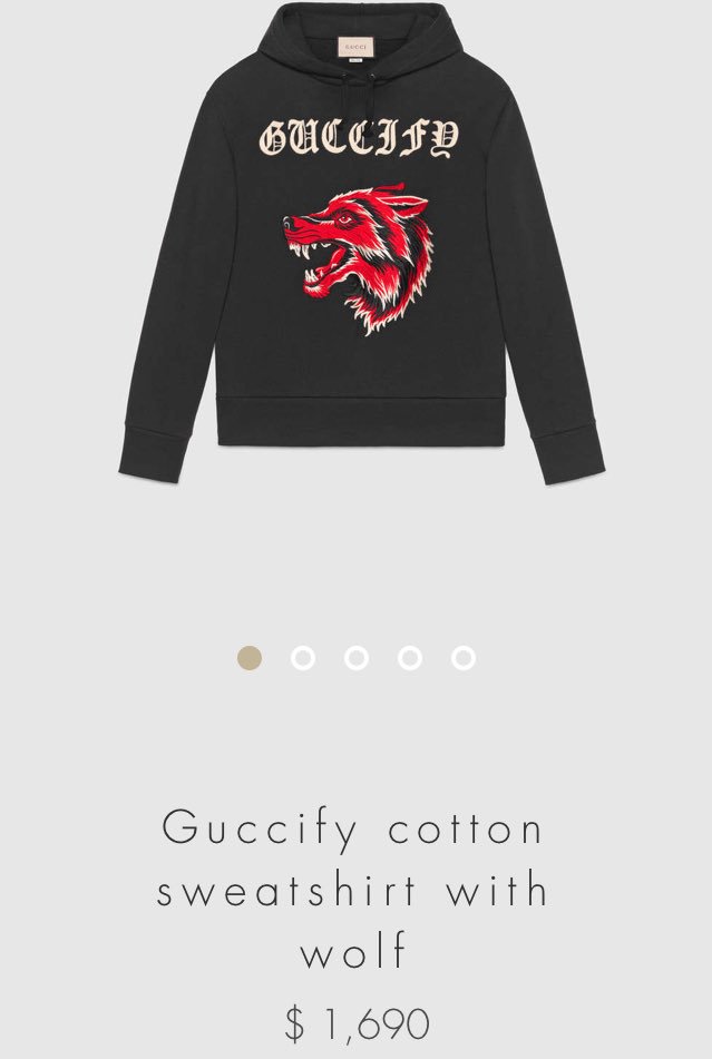 guccify wolf hoodie