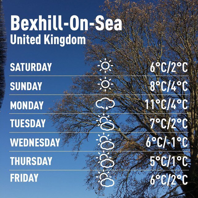 Andys_Instagram's tweet photo. Lovely blue sky.......but it’s a bit Pearl Harbor out there. #Bexhill #Instagram #Sussex #Instalife https://t.co/ftAWGQV5zH