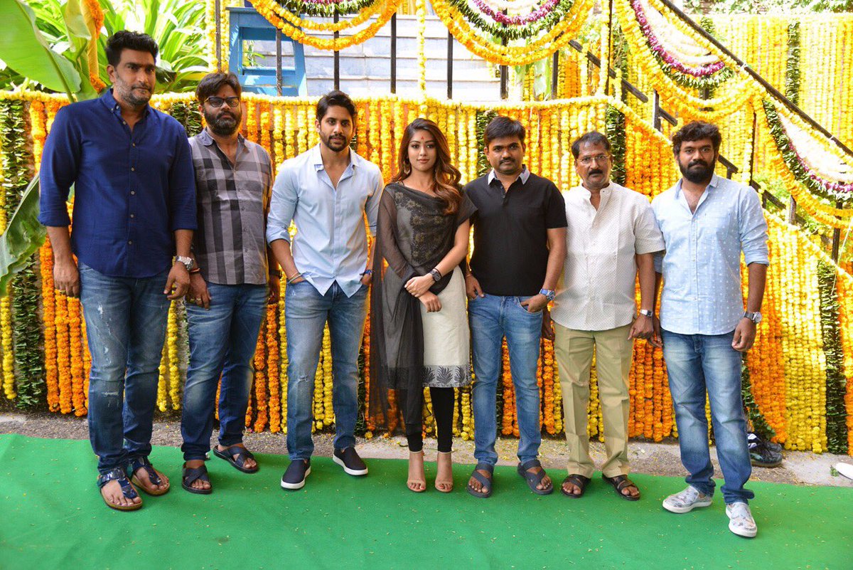 josephmahesh81's tweet photo. #Naga_Chaitanya  
New Movie opening
All the best 
@chay_akkineni  Bangaram
Another Blockbuster Movie
On Way https://t.co/2l3iIUTmHc