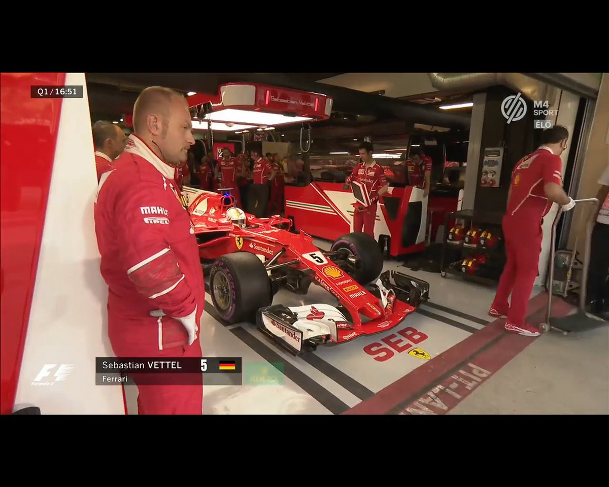 Seb_VettelFan's tweet image. GoGo  #finalqualifying

#vettel #f1 #ferrari #abudhabigp