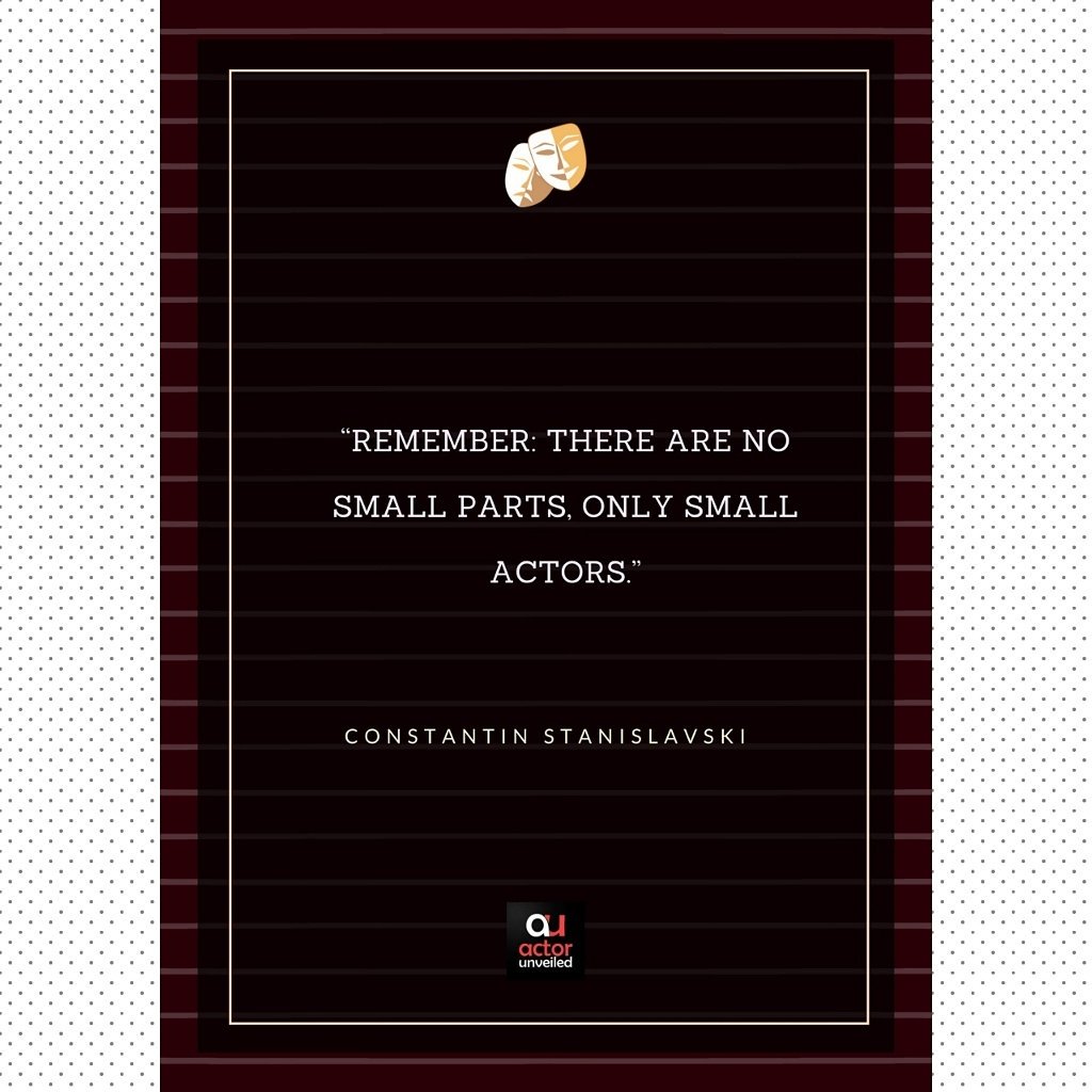 ActorUnveiled's tweet photo. “Remember: there are no small parts, only small actors.”
–Constantin Stanislavski
#quote #acting #theatre #actorunveiled#actor #actorslife #theatre #theatrelife #theatres #theatrenight #theatrequotes #stageplay #acting #actinglife #delhi #noida #actorunveiled #hobbyclasses https://t.co/b46QOhZDDC