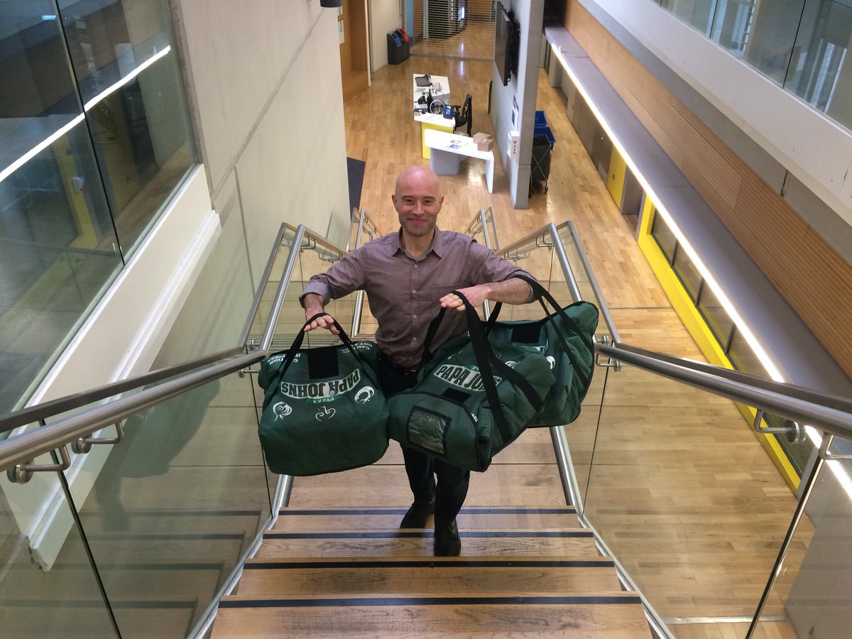 designgarrath's tweet photo. Papa Andre with the design supplies :D #LDSHKU #UXATHON17 #HKUMBA #CONNECTYET #UNESBN @LboroDesign https://t.co/fQb0eIAksq