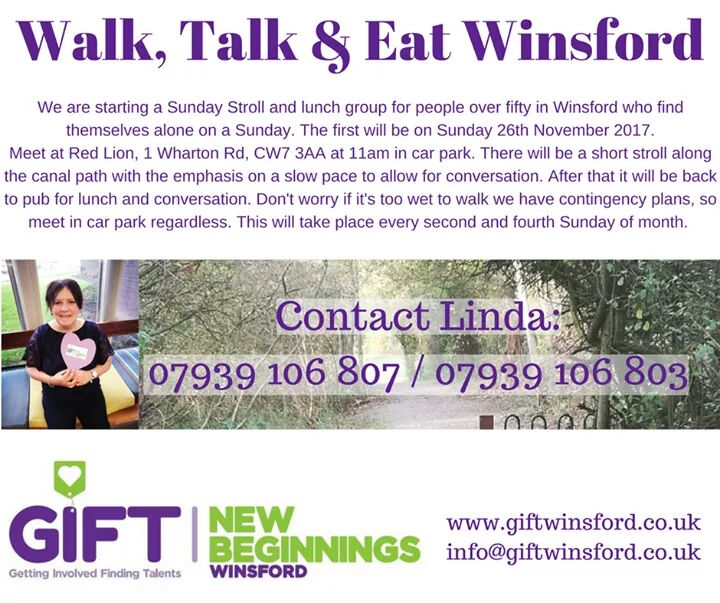 WinsfordGift's tweet photo. This is going to be great #walk #Company #preventisolation https://t.co/fc0vKWqGtl