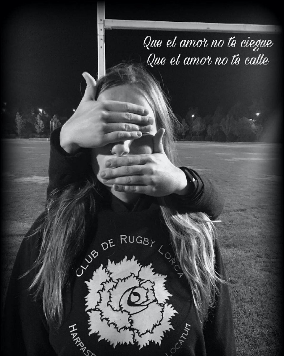 Rugbylorca's tweet photo. Confía en ti. Se libre. #diacontralaviolenciadegenero #25N #NiUnaMás https://t.co/CjsW7RRPlS