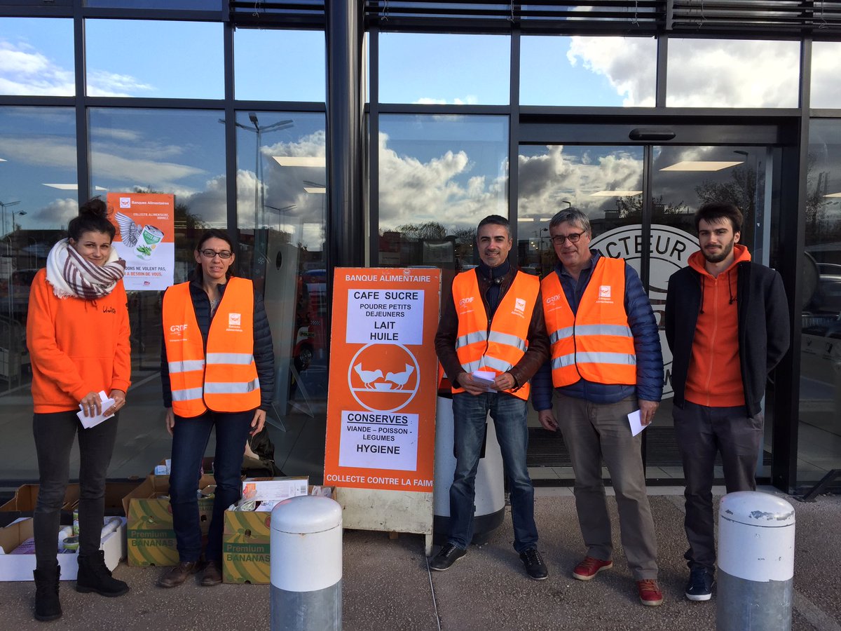DucommunLaurent's tweet photo. @grdf #Toulouse présent à l'Intermarché de l'Union pour la @BanquesAlim #JeFaisMaBA https://t.co/9zv2IwSOwU