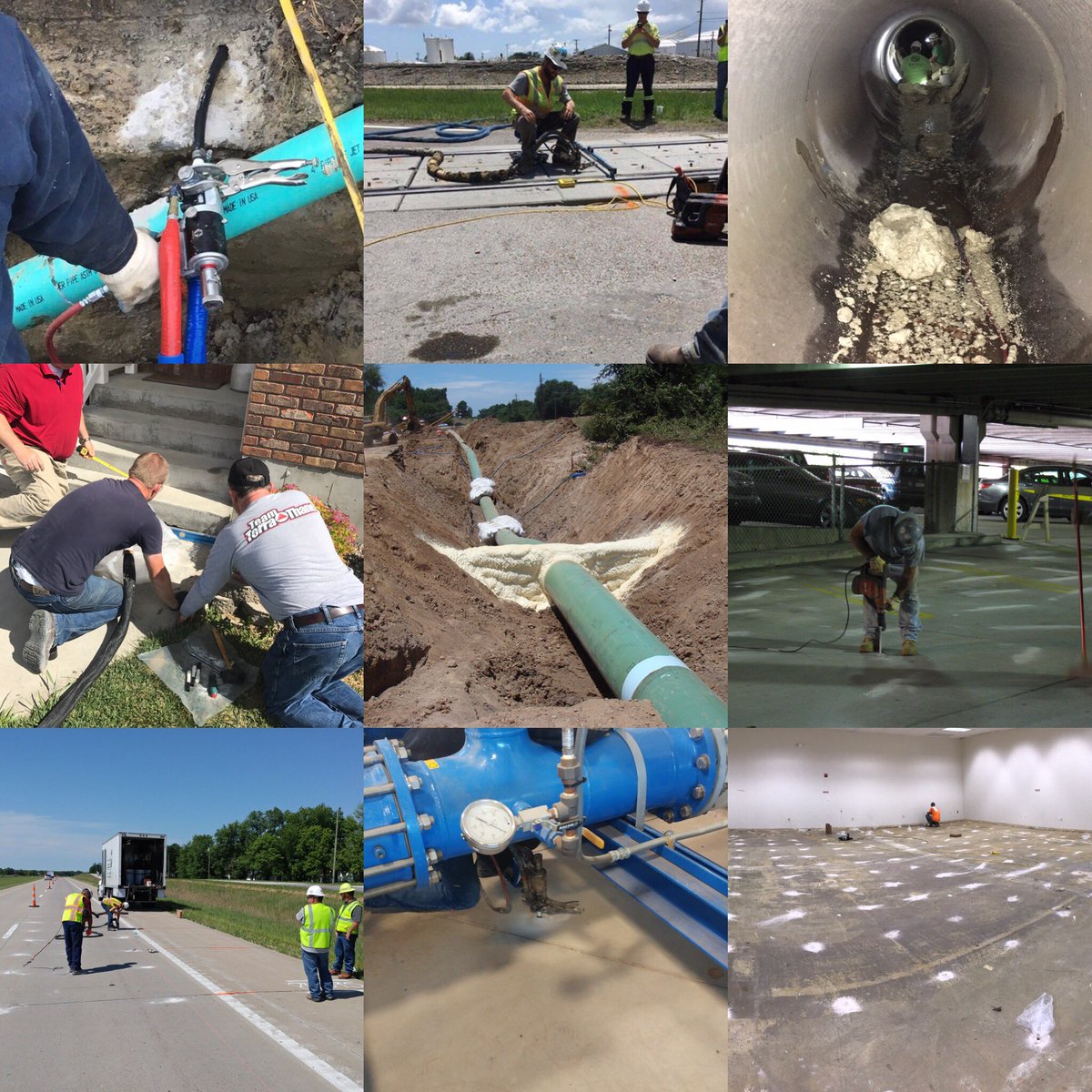 terrathane's tweet photo. What sets NCFI and Team Terrathane apart from the competition? EXPERIENCE #50years #history #polymers #polyurethanes #geotech #grouting #pipeline #sprayfoam #concrete #PMC #Graco #polyjack #polylevel #foam #spf #spfa #teamterrathane https://t.co/fC1GSLezzt