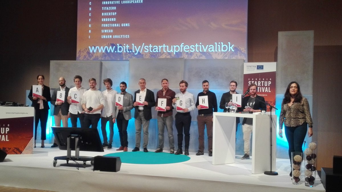 micheletosinews's tweet photo. Great night at #euregiostartupfestival Trentino's startups were absolutely superb!! Thanks guys https://t.co/WNzgscYX8P
