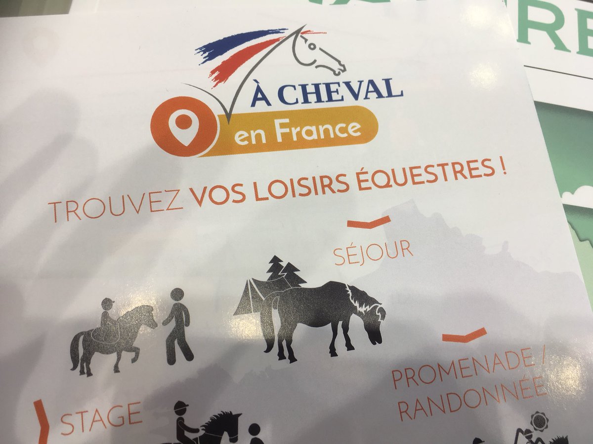 FFEquitation's tweet photo. #SalonChevalParis #FFE #GeoCheval #AChevalEnFrance profitez du Salon pour venir découvrir les deux sites innovants de la @FFEquitation rendez-vous stand H137 https://t.co/STx1qI8n4M