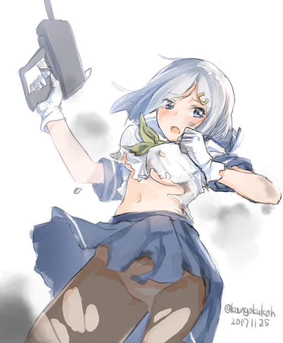進水日おめでとう! 1.5ドロ
#艦これ版深夜の真剣お絵描き60分一本勝負
#艦これ版真剣お絵描き60分一本勝負_20171125
#浜風
#浜風進水日 