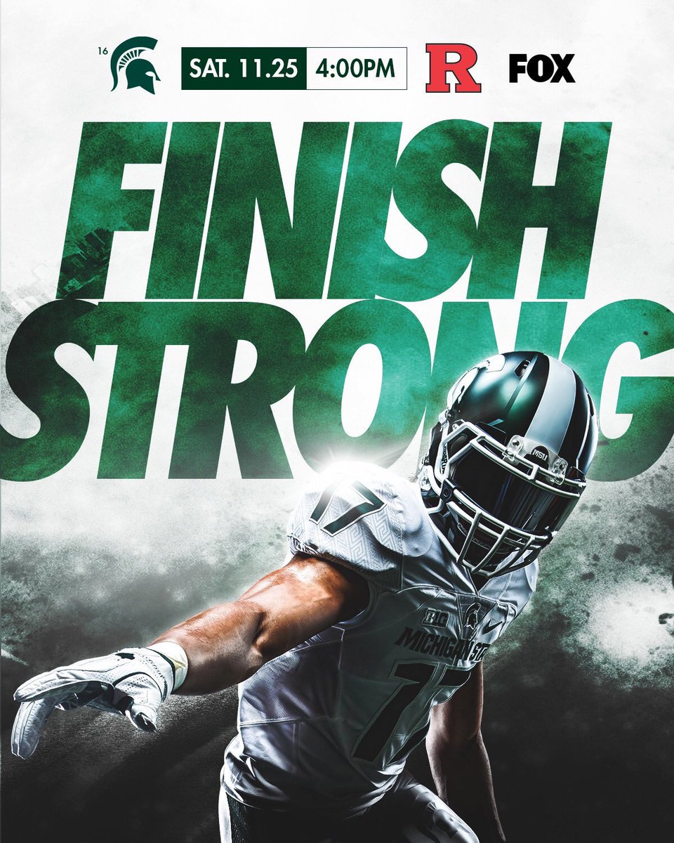 LAspartans's tweet photo. Lots of activity in the next 4 days for us Spartans:  Football finishes the regular season today vs Rutgers, Watch at one of our watch locations.  Sunday Spartan Hoops plays in PK-80 championship game at 5:30 PST. https://t.co/nzDpuaYiFV