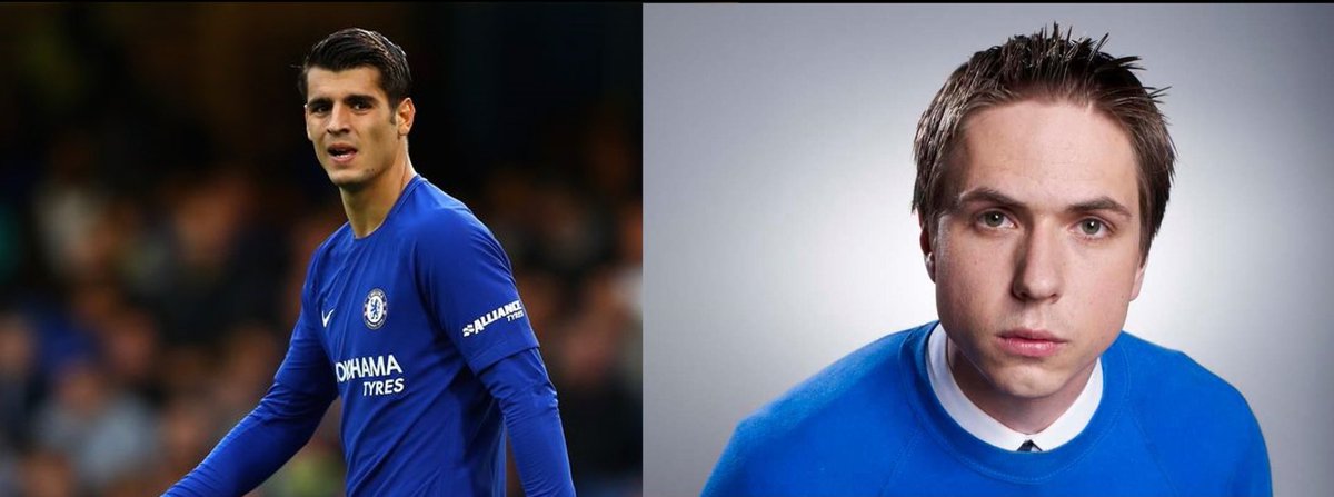 POWellz2008's tweet photo. Who uses the most hair gel?
@AlvaroMorata or Simon from The Inbetweeners #Morata #pointlessquestion https://t.co/akO8zm5TeH