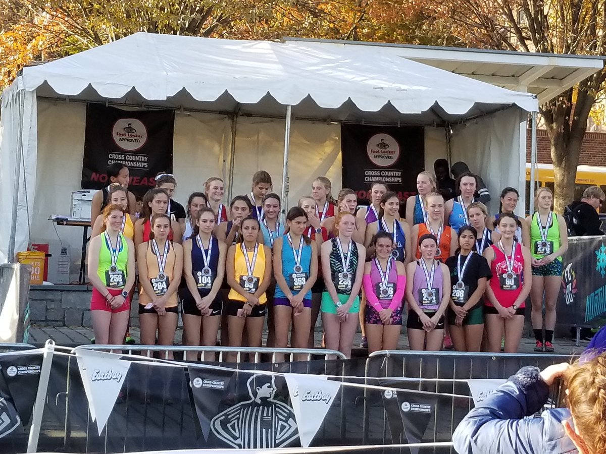 Katelyn Prothero shines at Footlockers. 8th Senior in the Junior/Senior race. 15th overall! <a href="/VilleAthletics/">TheVille HS Athletics</a> <a href="/VilleXC/">Somerville Girls XC</a>