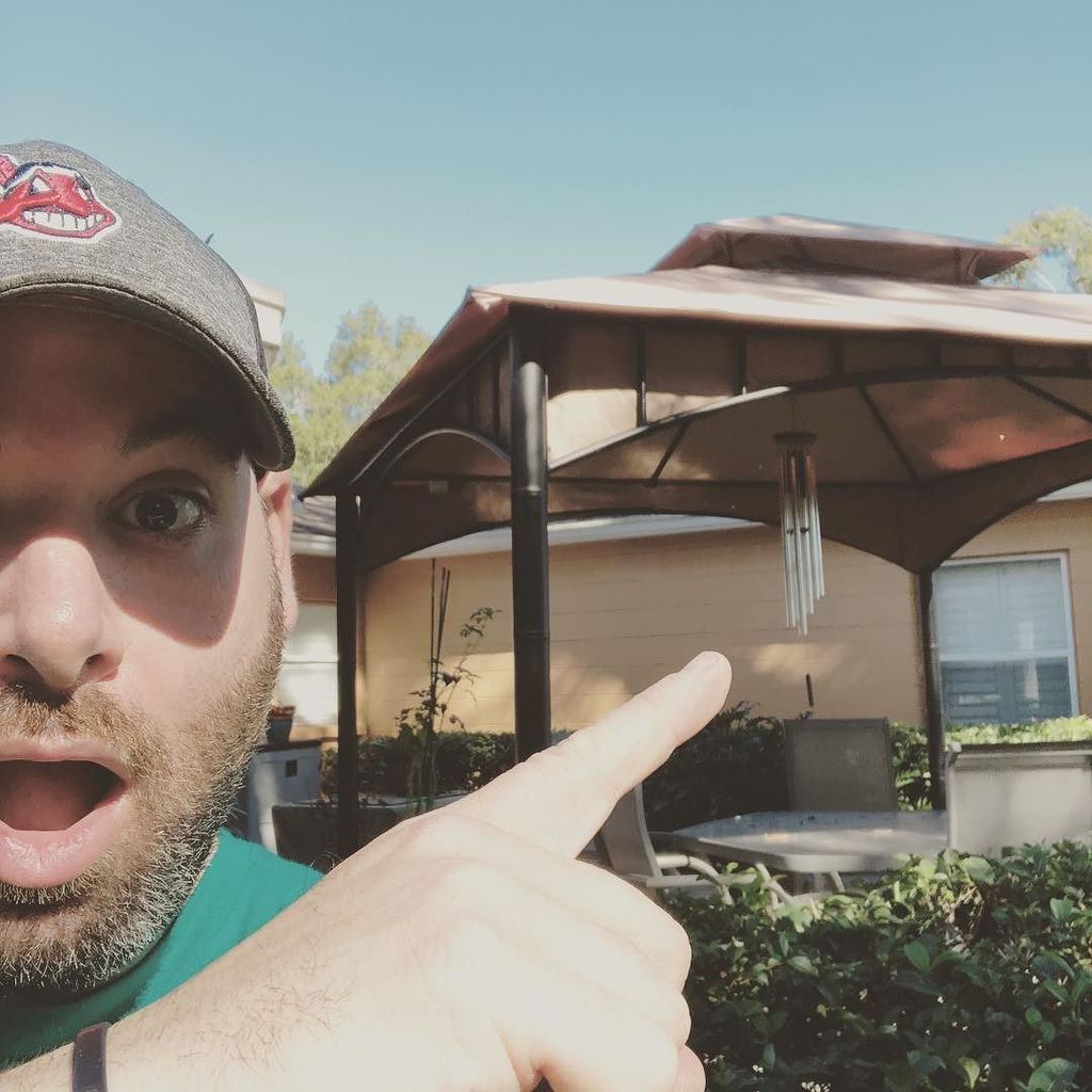 BryanLMiller's tweet photo. Fun morning of building a gazebo with my pops! And didn't have any leftover screws! Success!!! #makersaturday #building #backyardshennanigans https://t.co/iSsR63VNOh https://t.co/YUGQGRjdGS