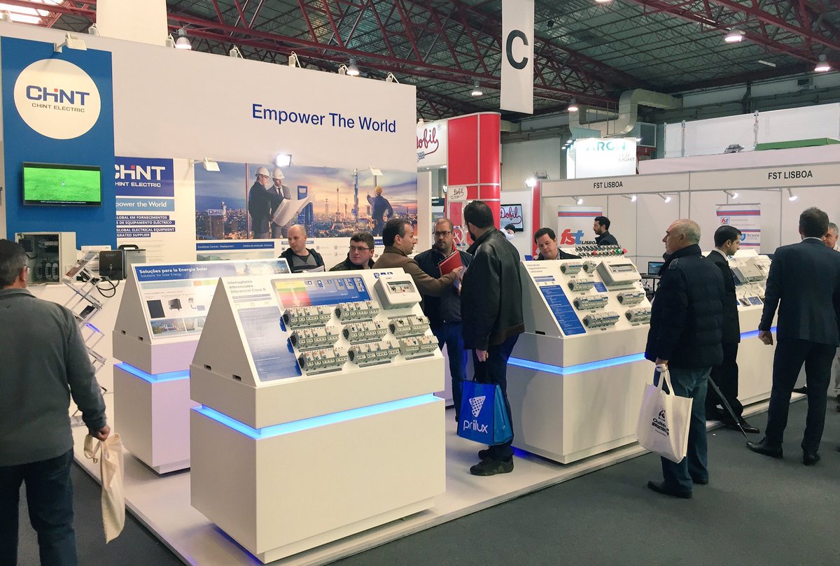 ChintElectricPT's tweet photo. #Eletrica #Concreta #Porto #Portugal @Exponor #eficienciaenergetica https://t.co/Oz4TlV4YrF