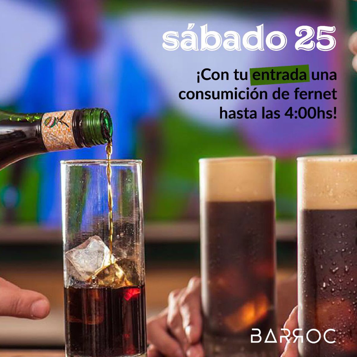 BarrocDiscoTL's tweet photo. Empezamos a palpitar el verano en Barroc!
✔️Patio a cielo abierto
✔️Barra circular
✔️Previa en Pepe Botella  
✔️Combos al costo
Retweet y estás participando del sorteo de 5 entradas❗️ https://t.co/xyVvr6Z4rz