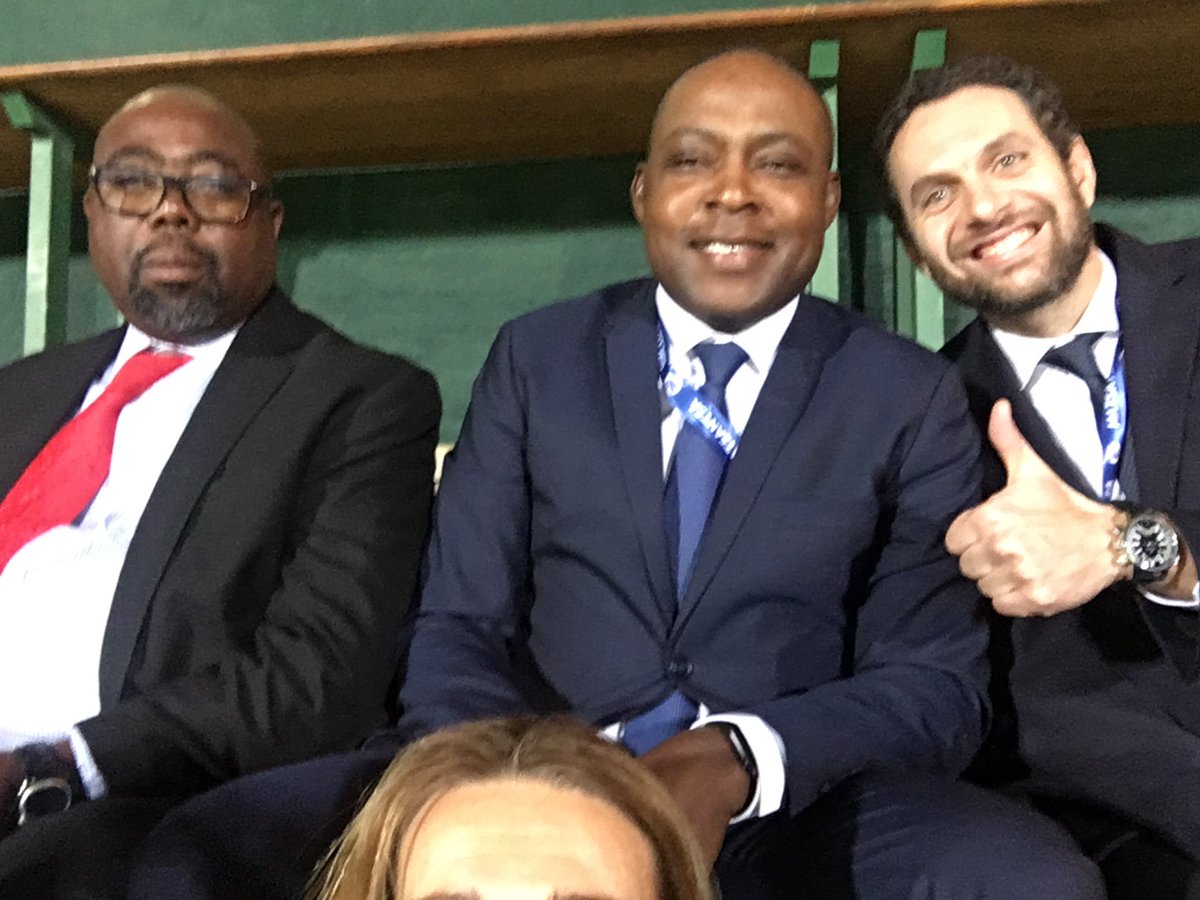 Emy_Casaletti's tweet photo. @KalushaPBwalya @AmrFahmyy @MickeyModisane1 #LucasMoripe #Stadium @SuperSportFC vs @TPMazembe #CAF #FINAL https://t.co/XTSCvHMZ1s