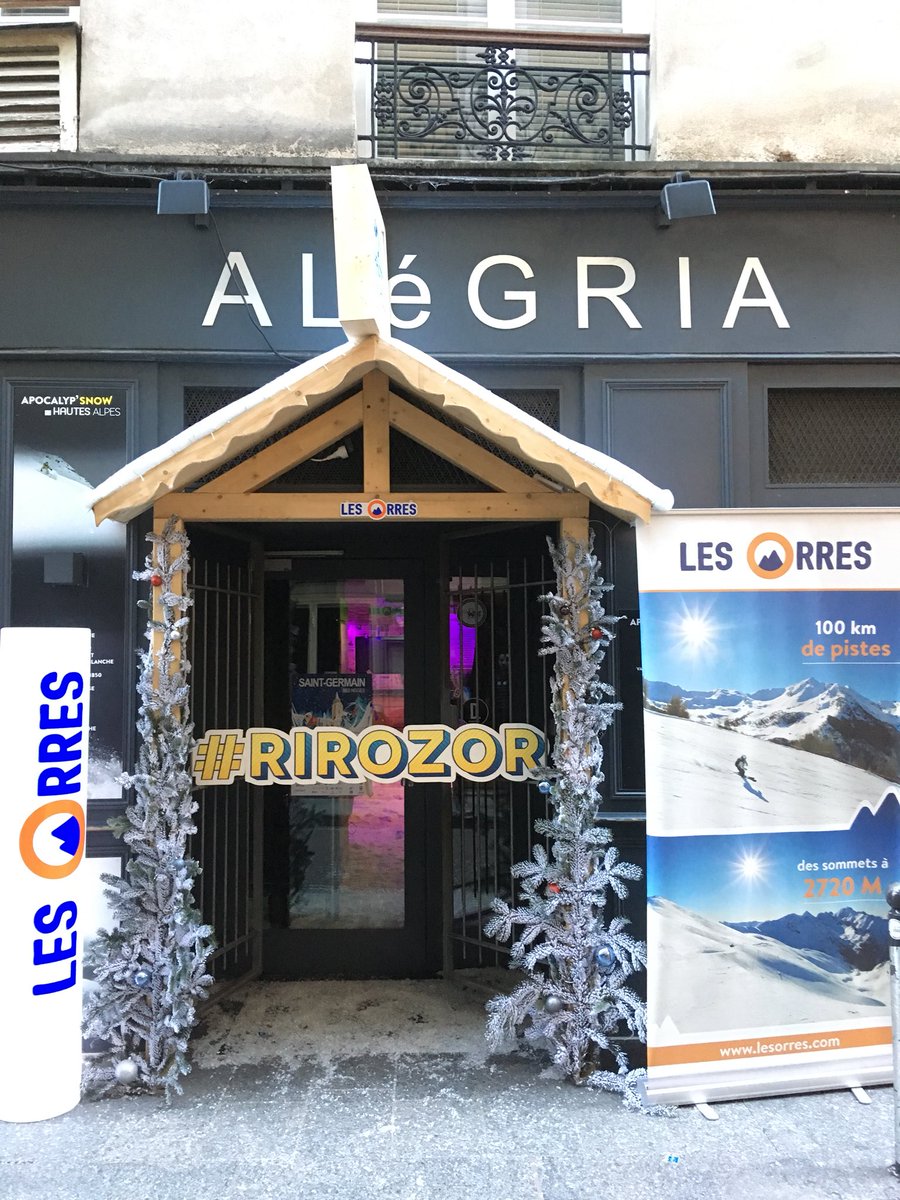 Les_Orres's tweet photo. #SaintGermainDesNeiges #EnDirect de l’Alegria, à #Paris, c’est parti pour la soirée spéciale #LesOrres en compagnie de @florentpeyreoff ! Découvrez la programmation du prochain @FestivalRirozor en #avantpremière 👇 https://t.co/0BcaBFcvho