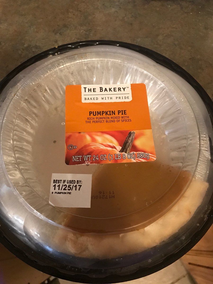 It’s made with pumpkin. #IHXturkeyHunt @juswen06