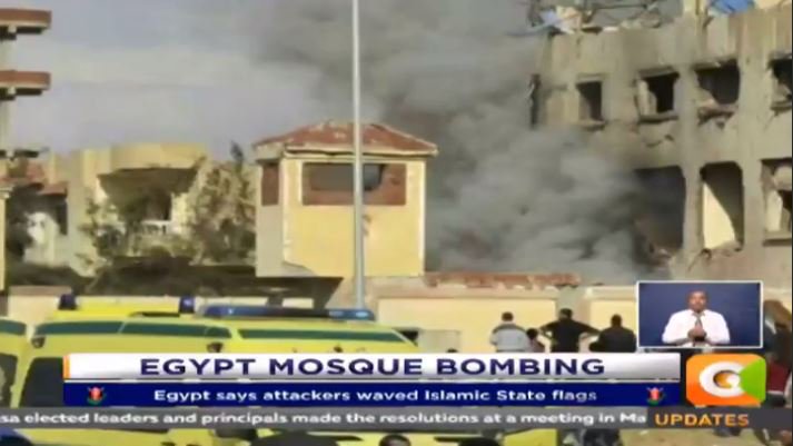 citizentvkenya's tweet photo. 305 people confirmed dead after Friday mosque attack #CitizenWeekend @lillian_muli https://t.co/0PIL3uIJ0O