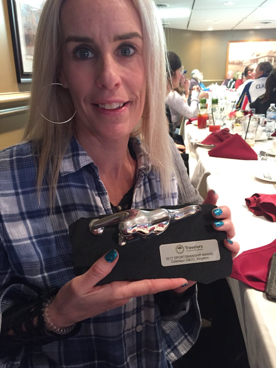 TeamSymonds's tweet photo. Huge congrats to Team NL Skip Wendy Dunne on receiving the Sportsmanship Award at #tccc2017. Huge honour to win. Well deserved!! #Curling https://t.co/mTCRGDjjlr