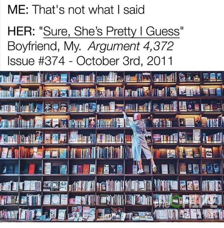 Babe that’s not what I said 😂