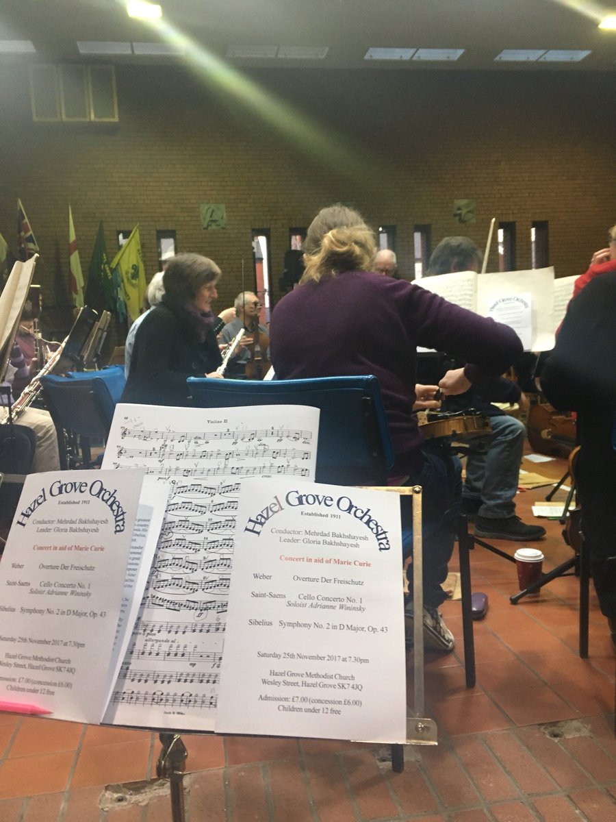 AliceFViolin's tweet photo. Excited to be performing a great programme in Hazel Grove today! Playing in sub-zero temperatures but nevertheless it should be a fun one!☃️ https://t.co/2gWkQeui7T