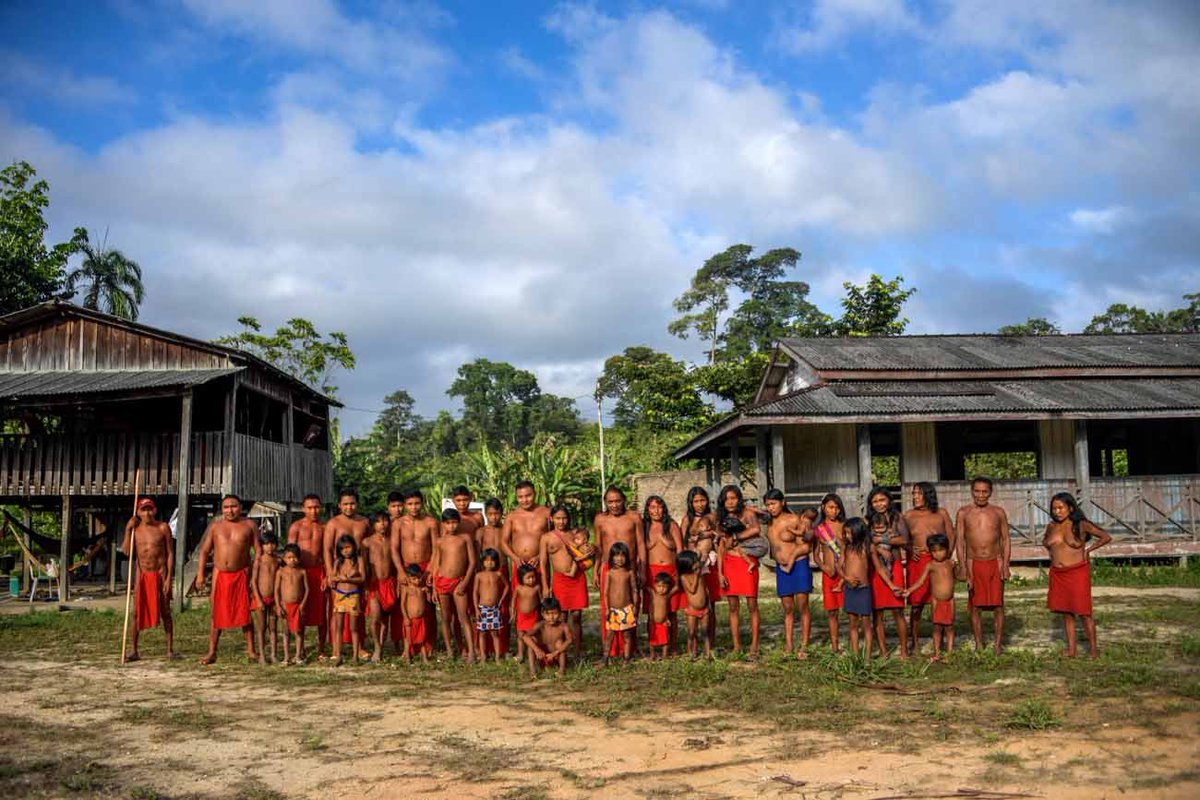SemanarioVE's tweet photo. En lo profundo de la Amazonía https://t.co/Owonm8JERq #Waiapi #Brasil #AFP https://t.co/1cNnKkUZuY