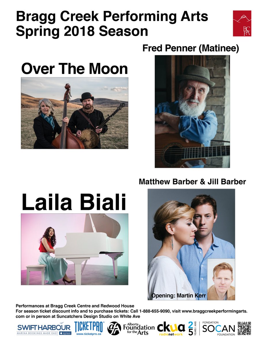 CreekerArts's tweet photo. Thanks for the shout out @TheRadioBrock @ckuaradio.
Announced today #Spring2018Season https://t.co/agOKe7LF4G