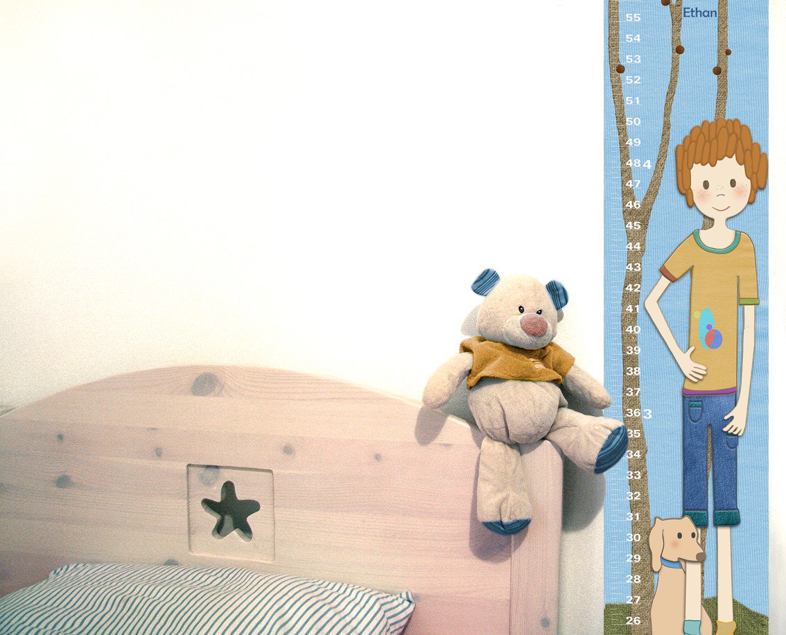 RotemZamler's tweet photo. Boys Room Wall Decor - A Vinyl or Canvas Growth Chart feet &amp; inches or metric - custom hair color at no extra charge #kids  #giftideas https://t.co/UBcpWTbaN8 via @Etsy https://t.co/ru5DtLXK8g