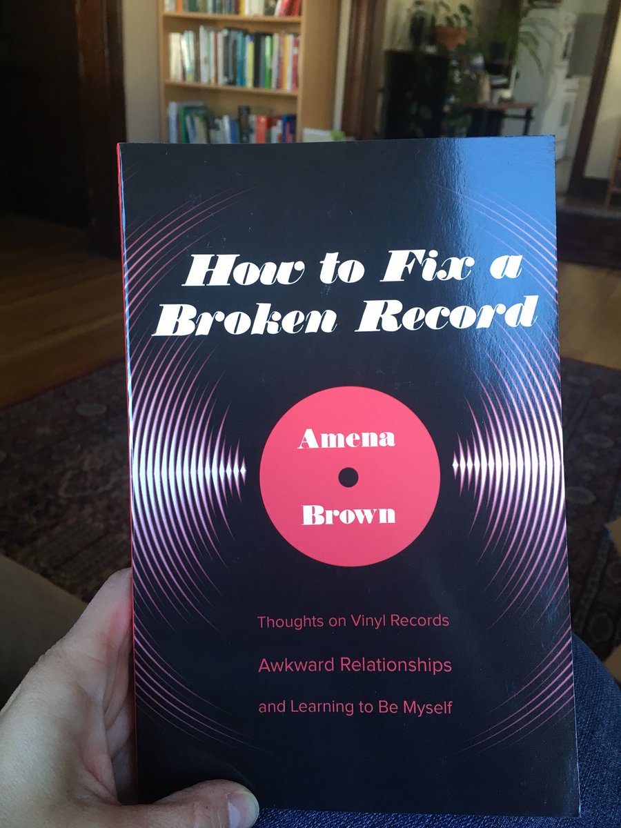 jfkantrowitz's tweet photo. I mean I had to get a Christmas present for myself, too, didn’t I? So excited to read this. @amenabee #howtofixabrokenrecord https://t.co/jNpHQ5O0qf