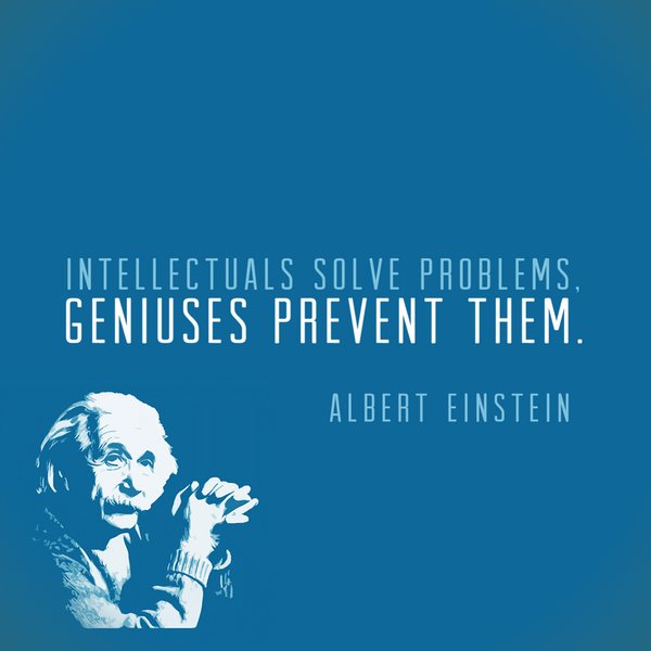 Intellectuals solve problems... | #Startup #Entrepreneur #Success #MakeYourOwnLane #defstar5 #mpgvip #Quotes