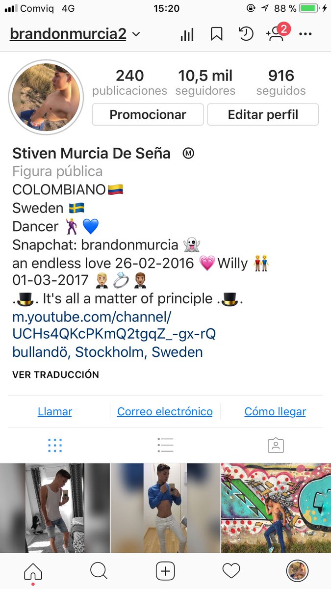 brandonmurcia2's tweet photo. Para todos los que me quieran seguir en Instagram también apoyando a #MissUniverse #Colombia  los estaré siguiendo https://t.co/3GtrcifR02