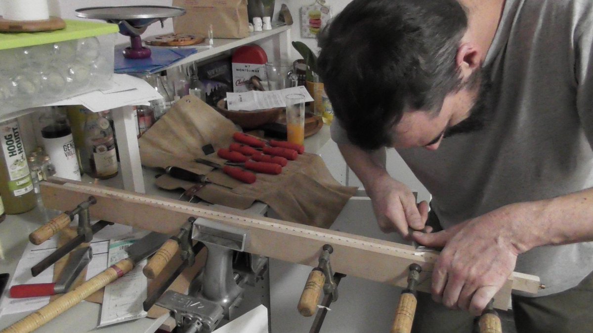 FranceBaroque's tweet photo. the #4foot of my #harpsichord being #fixed before our #recording in #Fribourg (#Switzerland) https://t.co/QZyzV5ch5L