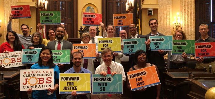 CCAN's tweet photo. Moving forward on climate means moving forward on bold solutions. We’re working towards 50% renewable energy for Maryland. Join us! #Forwardwith50 @MDcleanenergy1 https://t.co/sXXQs1ktpP https://t.co/Ojmqofw9p9
