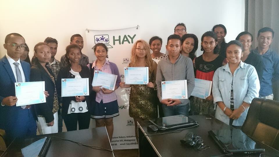 HayMadagascar's tweet photo. @HayMadagascar #Training #GEW2017 #GENM #certification 
Novembre 2017#digitaldivide #enteprenariat #Madagascar #HayMadagascar https://t.co/8MpDA6T1fo