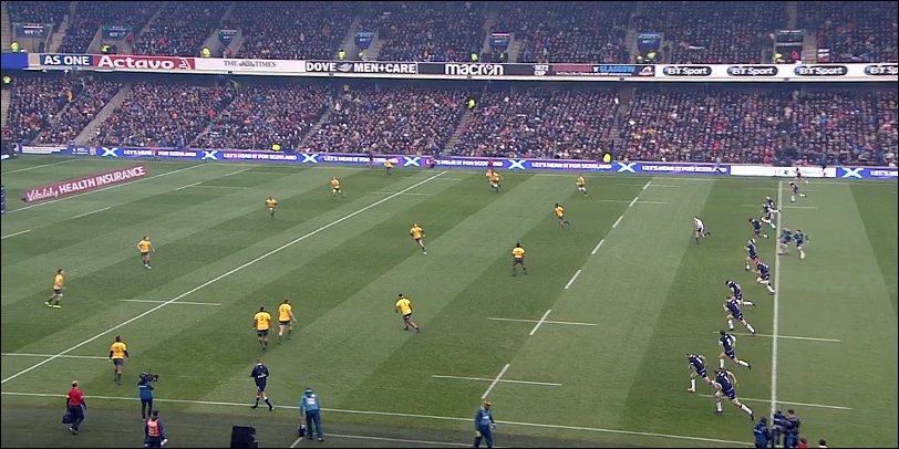 Scotland V Australia now on BB1