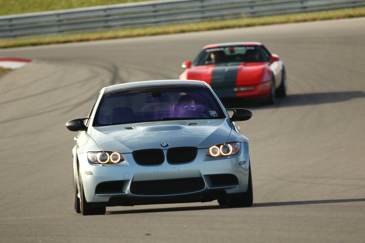 EricNPitchford's tweet photo. Finally got the M out on a track. Thanks to my dad for showing me the line and making this happen! Greatest Birthday Present Ever! @AirBoss52 @BMW @BMWUSA @ncmmsp https://t.co/nlkeCYng6g