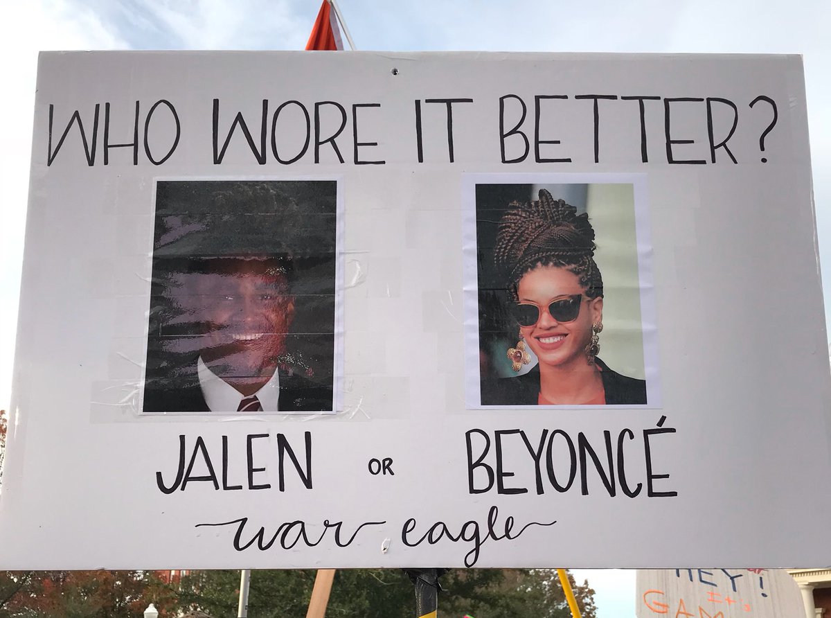 CollegeGameDay's tweet photo. The answer is literally always @Beyonce https://t.co/Jop1OjUEhm