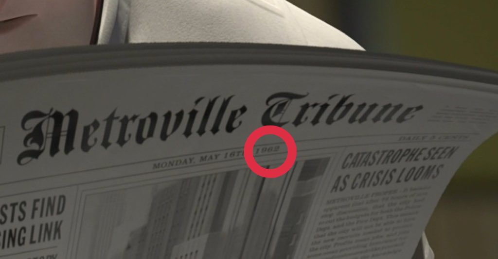 EvanJSantiago's tweet photo. So in case you didn’t know:

The Incredibles is actually set in 1962

How did we miss this?? the clues were EVERYWHERE The clothes. The cars. The architecture. The furniture. EVERYTHING AM I THE ONLY ONE WHO DIDNT ALREADY KNOW THIS https://t.co/zTNV9u1AhU