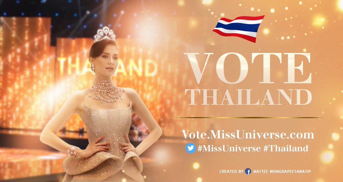pacha889's tweet photo. #MissUniverse #Thailand ❤️🇹🇭👑. มงเท่านั้น ทวีทเอง3คะแนน รีทวีต1คะแนน https://t.co/lUrLMG9dpW