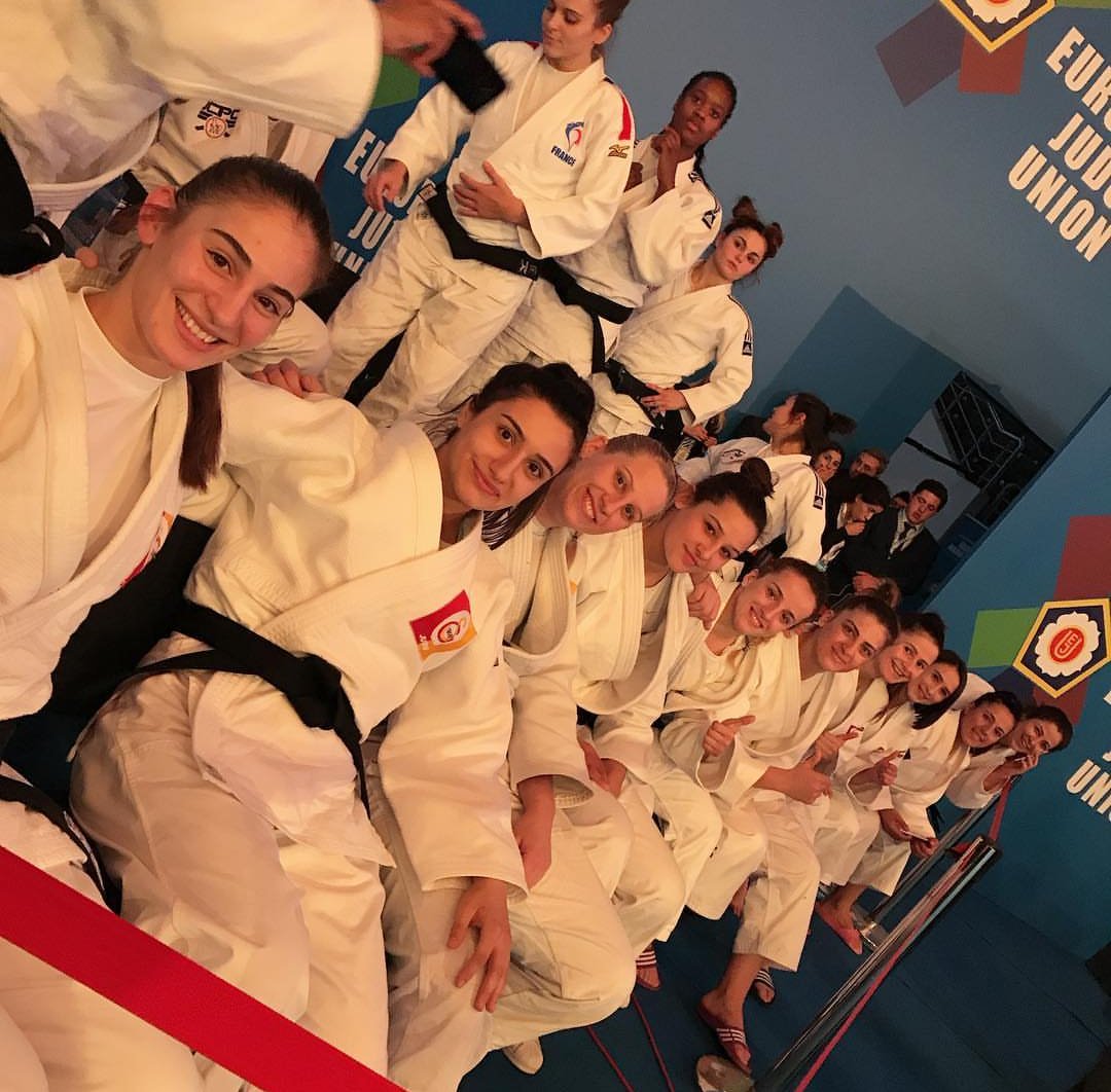 Avrupa Kulüpler Şampiyonası Golden League'de Avrupa üçüncüsü olan Galatasaray Kadın Judo Takımımız!
