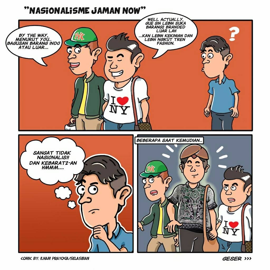  Jax on Twitter komik keren Nasionalisme jaman now 