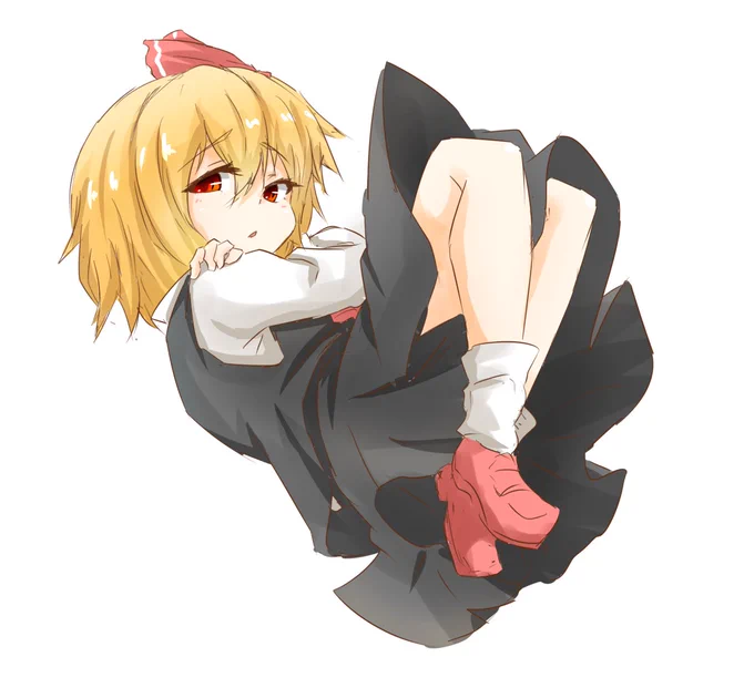 #深夜の真剣お絵描き60分一本勝負
ルーミア 