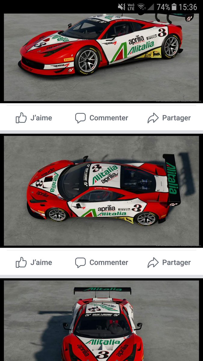 Hey <a href="/maxbiaggi/">Max Biaggi</a> look what a french have doing for a game ! Nice deco no !? Remember great moment with this sponsor ! 😎